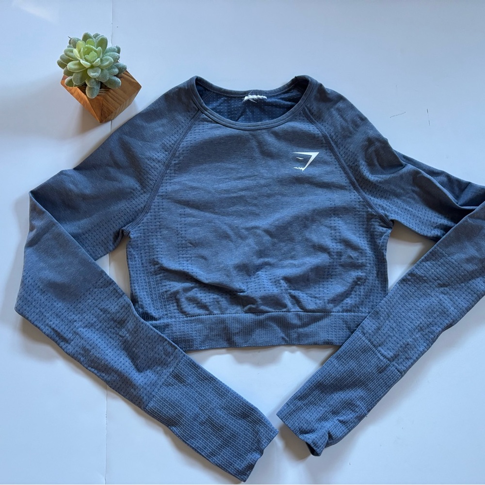 Gymshark Vital Seamless Long Sleeve Crop Top